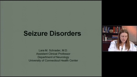 Thumbnail for entry Seizure Disorders