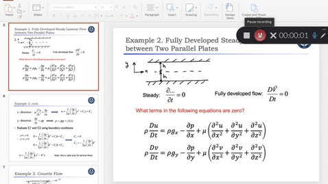 Thumbnail for Flow between parallel plates - April 2nd 2020, 2:43:50 pm