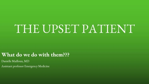 Thumbnail for TTR: Upset Patients 