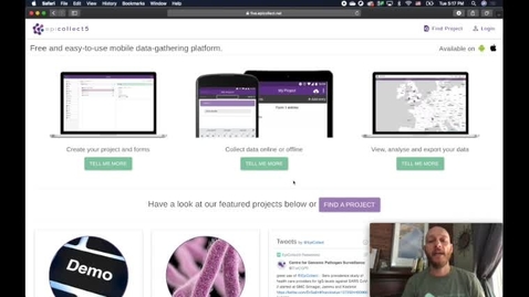 Thumbnail for Creating an Epicollect 5 Project