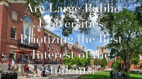 Thumbnail for final video essay