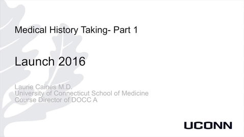 Thumbnail for entry History_IDCCHPI - Medical History Part 1