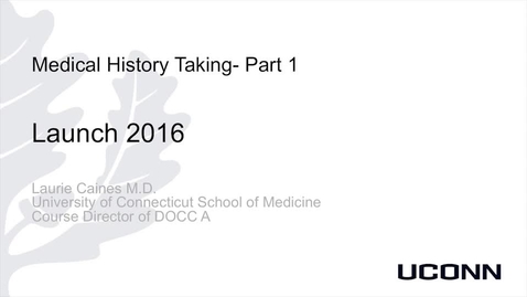 Thumbnail for History_IDCCHPI - Medical History Part 1
