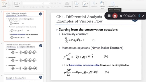 Thumbnail for Examples of Viscous Flows - Shearing Flow - April 2nd 2020, 2:01:32 pm