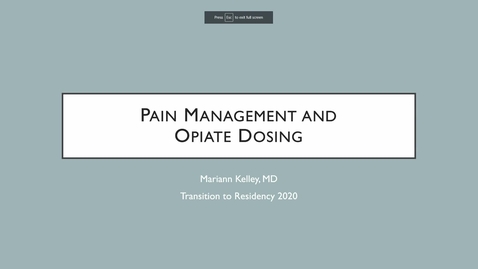 Thumbnail for TTR21 Pain