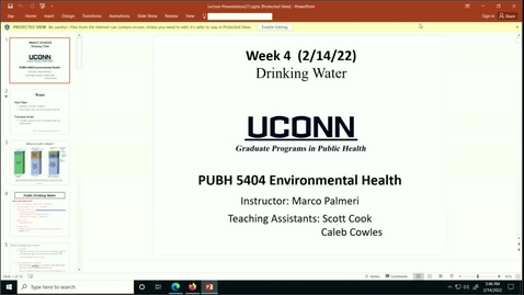 Thumbnail for PUBH 5404-F40 Environmental Health (2.14.2022)