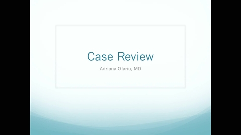 Thumbnail for AUC23-03: Image review and case presentation Group B (Dr. Adrianna)