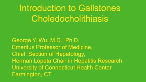 Thumbnail for E2-02 Choledocholithiasis with Audio 2025