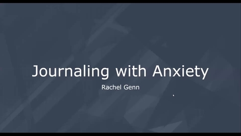 Thumbnail for Journaling for Mental Health