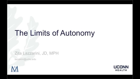 Thumbnail for entry Lazzarini-Limits of Autonomy-09-15-16