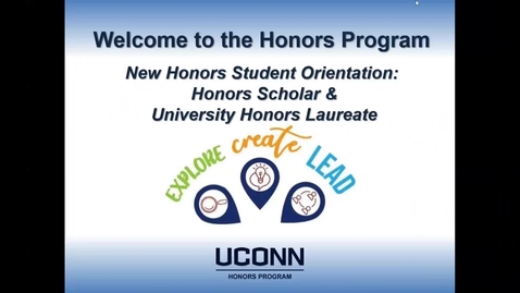 Thumbnail for New Honors Sophomore &amp; Junior Orientation-2022-08-30
