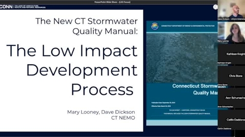 Thumbnail for Low Impact Development Focus of the CT Stormwater Quality Manual