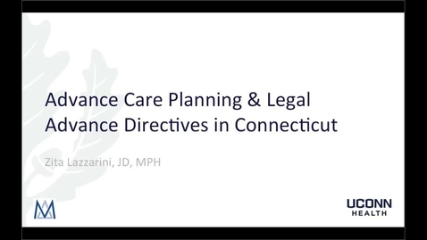 Thumbnail for Lazzarini-Advanced Care Planning and Legal Advance Directives