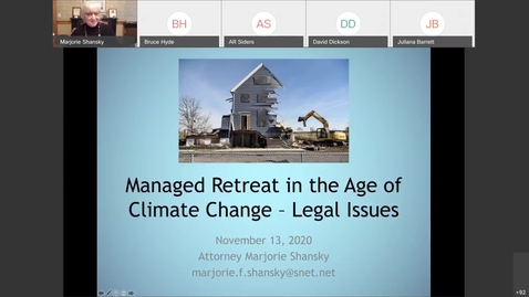 Thumbnail for Managed Retreat in the Age of Climate Change - Legal Issues