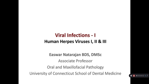 Thumbnail for OP-11 Viral Infections I - HHV I and II