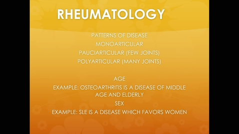 Thumbnail for ACPS '23: Rheumatology