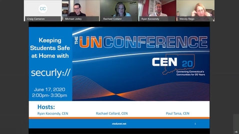 Thumbnail for CEN Member UNconference - Keeping Students Safe at Home with Securly