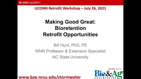 Thumbnail for Making Good Great: Bioretention Retrofit Opportunities
