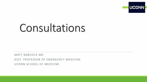 Thumbnail for TTR: Consultations