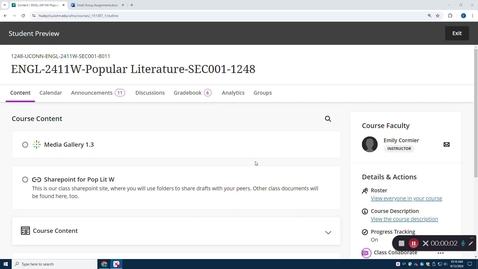 Thumbnail for Small Group Tutorial File Exchange and Collaborate Meetings