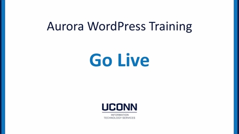 Thumbnail for 32-Go Live