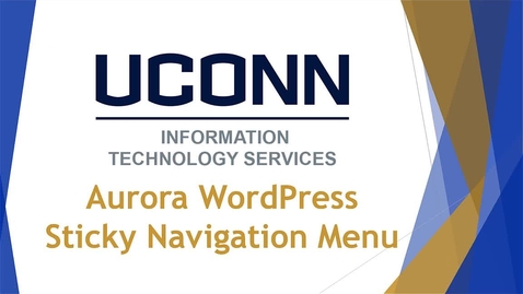 Thumbnail for 25-Menu Sticky Navigation