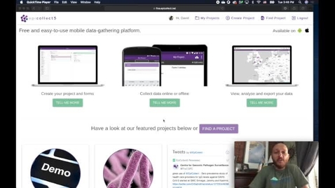 Thumbnail for entry Collecting Data With Epicollect 5