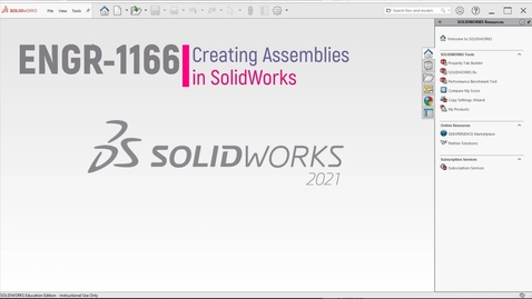 Thumbnail for Week10-Creating assemblies