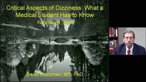 Thumbnail for Dizziness, Vertigo, and Deafness