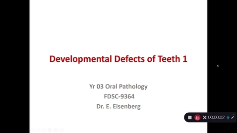 Thumbnail for OP-14   Developmental Dental Defects I