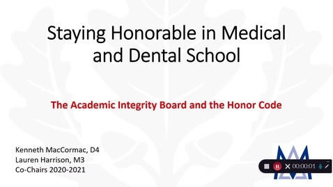 Thumbnail for Introduction to the Academic Integrity Board
