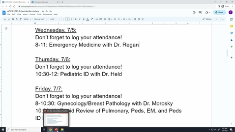 Thumbnail for ACPS '23: Emergency Medicine