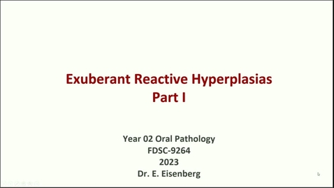 Thumbnail for OP07 - Exuberant Reactive Hyperplasia I