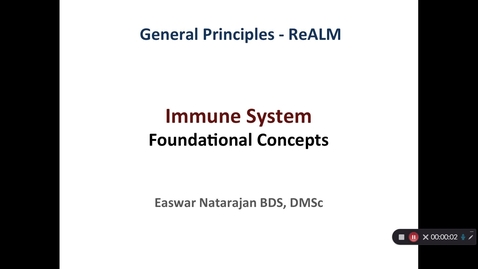 Thumbnail for The Immune System - Foundational Concepts