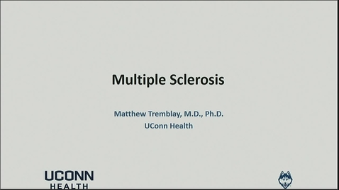 Thumbnail for entry Third Year Clerkship Multiple Sclerosis