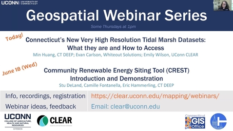 Thumbnail for Connecticut's New, Very High Resolution Marsh Datasets: What they are and How to Access
