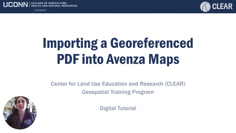 Thumbnail for entry Importing a Georeferenced PDF Map into Avenza Maps