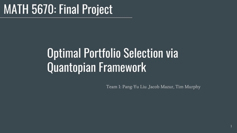 Thumbnail for MATH 5670: Final Project (team1)