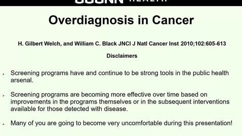 Thumbnail for Overdiagnosis