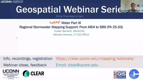 Thumbnail for Regional Stormwater Mapping Support: From MS4 to SB9 (PA 25-33)