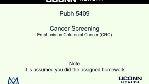 Thumbnail for Colonoscopy Screening