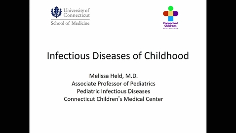 Thumbnail for entry ACPS '21 Pedi Infectious Disease