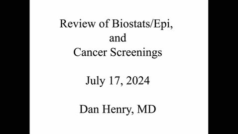 Thumbnail for 2024 ACPS: Biostatistics/Epidemiology 2 (07.17.24)