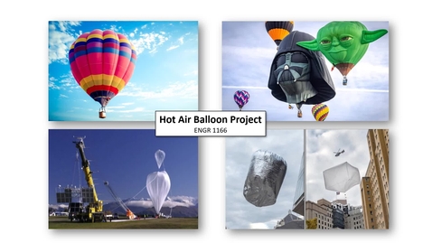 Thumbnail for Hot Air Balloon Project Introduction VIDEO