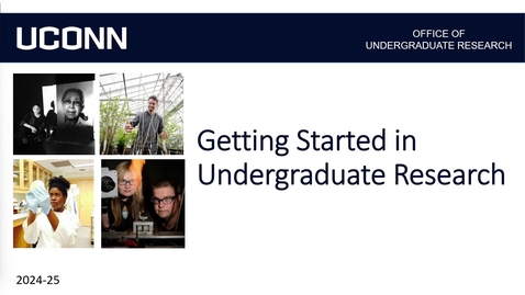 Thumbnail for Getting Started Video August 2024