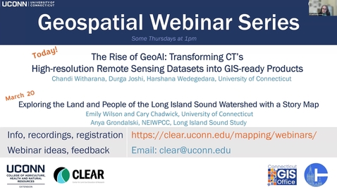 Thumbnail for The Rise of GeoAI: Transforming CT's High Resolution Remote Sensing Datasets into GIS-ready Products