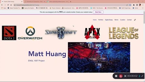 Thumbnail for Circulation Reflection -  ENGL 1007 Studio Final Project - Matt Huang