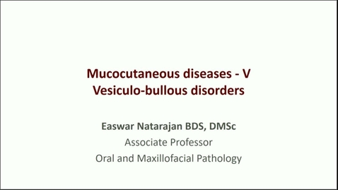 Thumbnail for entry FDSC-9364 OP-08 Mucocutaneous Diseases V (10.4.2022)