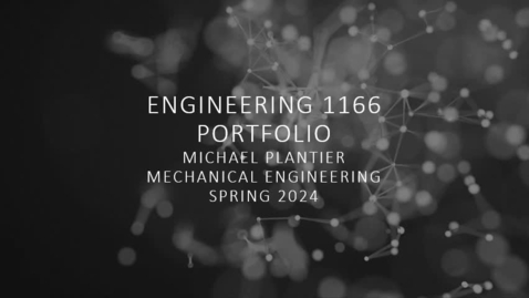 Thumbnail for Engineering 1166 Final Video