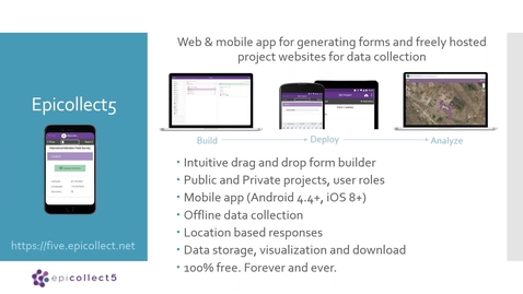 Thumbnail for Citizen Science Apps Webinar